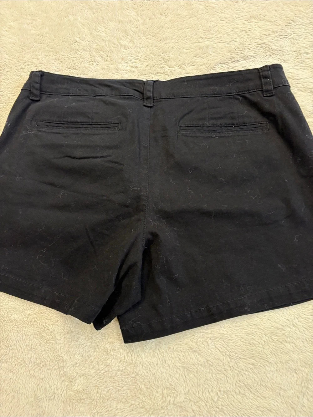 Lane Bryant Black Women's Classic Cotton Shorts